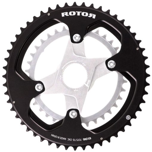 パーツ ROTOR ROUND CHAINRINGS 39T BCD110mm ROTOR round rings 2X BCD110x4 SRAM® AXS compatible
