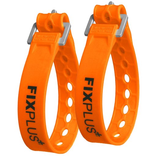 Produktbild von FixPlus Strap Gummizurrband 23cm - 2 Stück - orange
