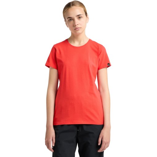 Produktbild von Haglöfs Outsider by Nature T-Shirt Damen - poppy red 5LI