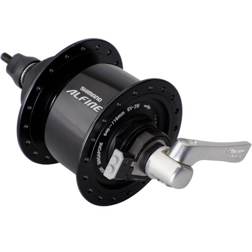 Foto de Shimano Dinamo de Buje - Alfine DH-S501 - Centerlock - QR 9x100mm - negro