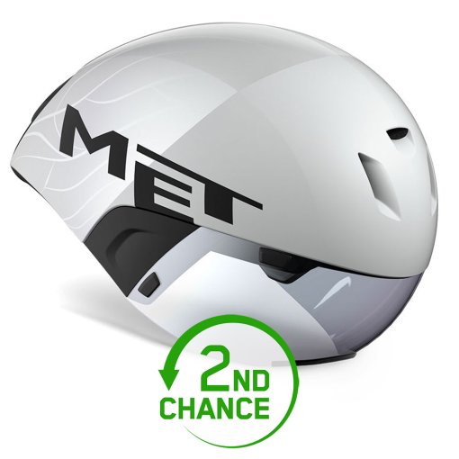 Produktbild von MET Codatronca Helm - White Silver/Matt Glossy - B-Ware