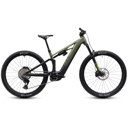 Foto de CUBE STEREO HYBRID ONE44 HPC TM 800 - Bicicleta eléctrica de montaña de carbono - 2027 - 29&quot; - reedgreen / gills