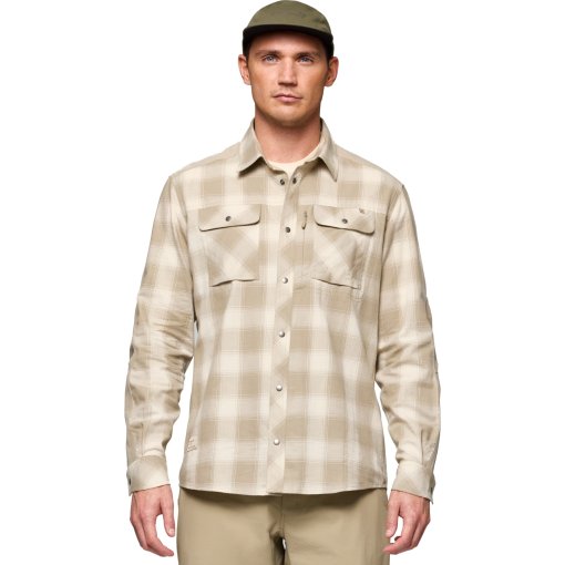 Photo produit de Norrona Chemise de Flanelle Homme - femund - Oatmeal