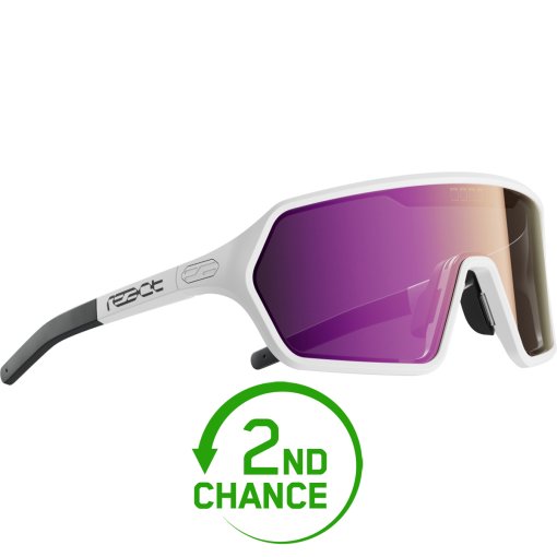 Produktbild von React Rev S Sonnenbrille - Nova White - B-Ware