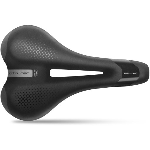 Foto de Sportourer FLX Lady Gel Flow Hi-Viz Sillín para mujeres - negro