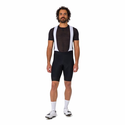 Rapha Core Bib Shorts Men - black/white COB02RG | BIKE24
