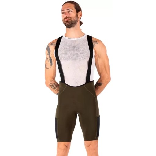 Immagine prodotto da Nalini Salopette Ciclismo Corta Uomo - Gravel - khaki green 4400