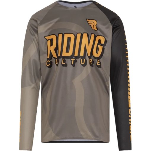 Foto de RIDING CULTURE Maillot de Manga Larga Hombre - Sender 3.1 - verde/amarillo vint