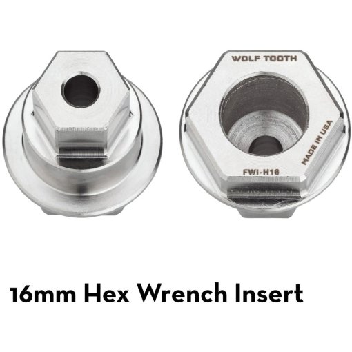 Immagine prodotto da Wolf Tooth Ultralight 16mm Hex Wrench Insert FWI-H16