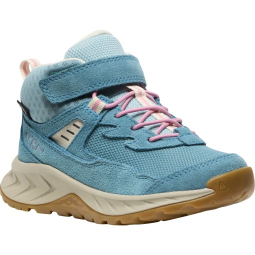 Produktbild von KEEN Hightrail Mid Wasserdichte Wanderschuhe Kinder - Brittany Blue/Cashmere Rose