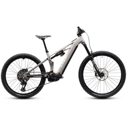 Billede af CUBE STEREO HYBRID ONE77 HPC Race 800 - carbon e-mountainbike - 2027 - S - oatgrey / yellow