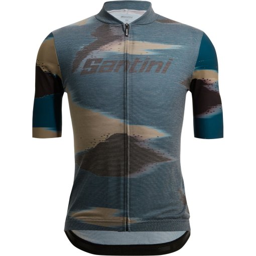 Immagine prodotto da Santini Maglia a Maniche Corte Uomo - Watt Indoor 3W94475CWATT - military green VM