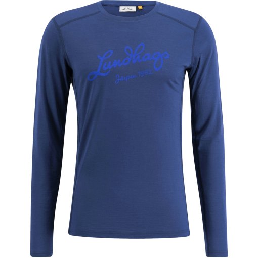 Foto de Lundhags Camiseta de Manga Larga Hombre - Fulu Merino - Light Navy 480