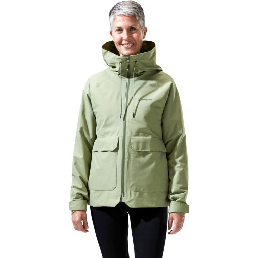 Foto de Berghaus Chaqueta Impermeable Mujer - Highraise GORE-TEX - Oil Green
