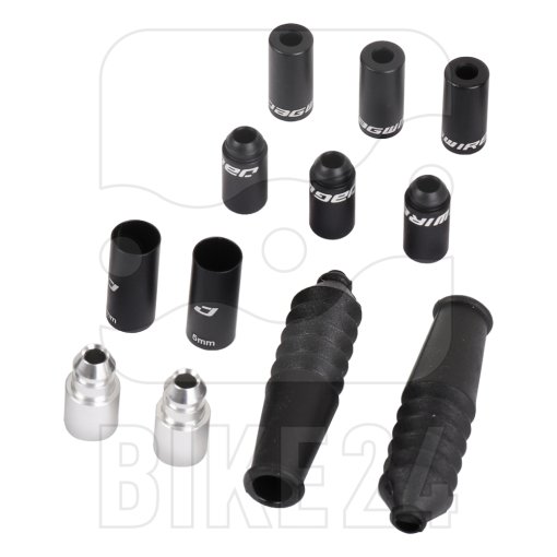 Immagine prodotto da Jagwire Mountain Elite Link Kit Service Parts - End Caps for Brake - (12 pcs.) - CHA156
