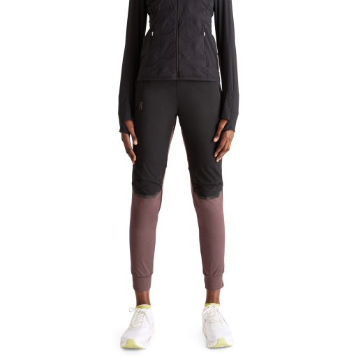 Photo produit de On Running Leggings Sport Femme - Grape &amp; Noir
