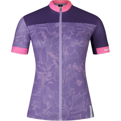 Foto de Endura Maillot de Manga Corta Mujer - Floral Block FS260 Print - bramble