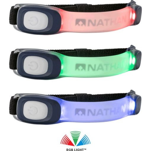 Foto de Nathan Sports Pulsera LED - Luz de Seguridad - LightBender Mini R