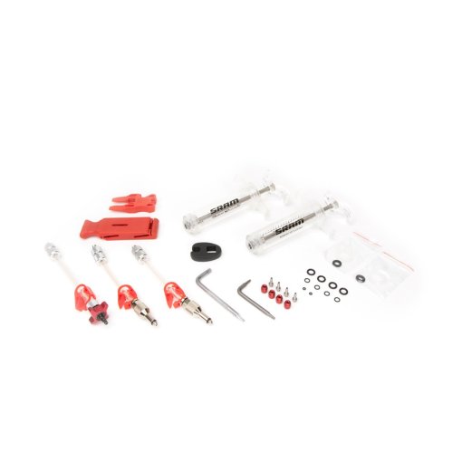 Photo produit de SRAM Kit de Purga de Frenos V2 Pro - sans Líquido de Frenos DOT 5.1 - 00.5318.045.003