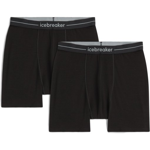Foto de Icebreaker Merino 150 Anatomica Calzoncillos para hombres - Pack de 2 - Black