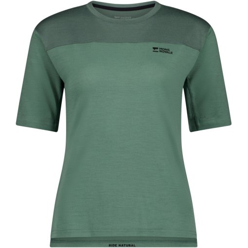 Kuva tuotteesta Mons Royale Diversion Merino Bike Short Sleeve Jersey Women - thyme / cypress