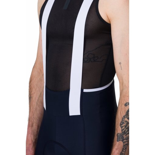 Rapha Brevet E. Cargo Bib Shorts Men - dark navy/white | BIKE24