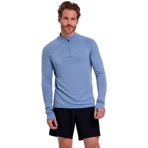 Produktbild von Falke RU Warm Langarmshirt Herren - blue steel 6958