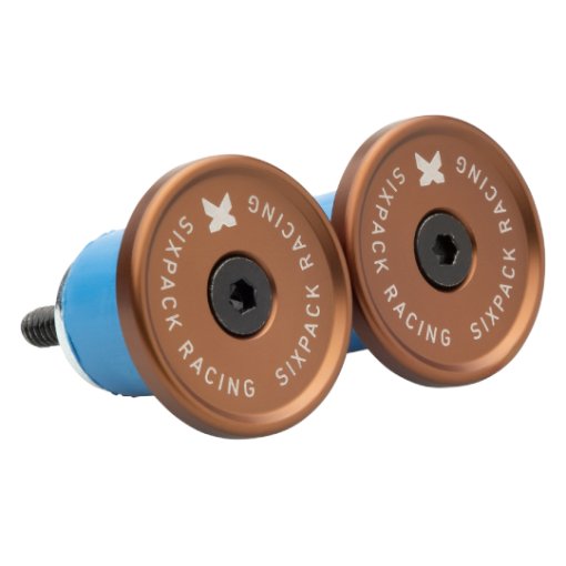 Photo produit de Sixpack Millenium Grip Bouchons de guidon - bronze