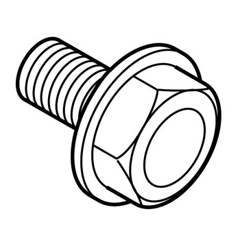 Foto de Shimano Tornillo Biela para BB-UN26 / BB-UN55 Pedalier Cuadrado - Y15507000
