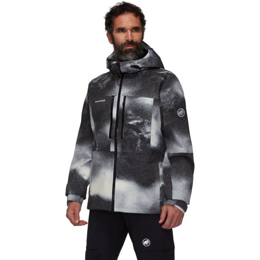 Foto de Mammut Chaqueta con Capucha Hardshell Hombre - Stoney Grain - negro