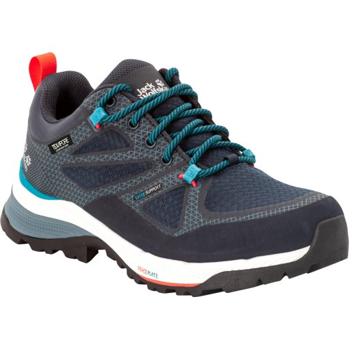 Foto de Jack Wolfskin Zapatillas Trekking Mujer - Force Striker Texapore Low - dark blue / blue
