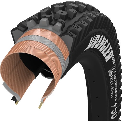 Immagine prodotto da Goodyear Pneumatico Pieghevole - Wrangler MTR Electric Drive - Tubeless Complete - 29x2.40&quot; - nero