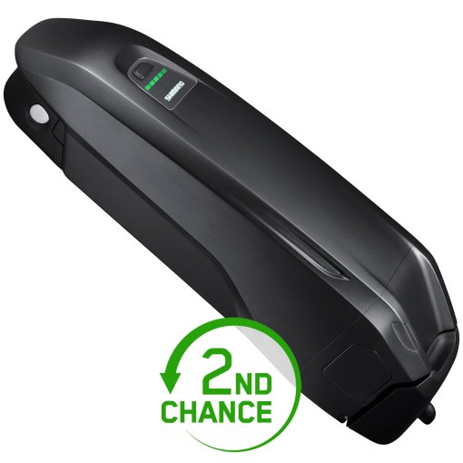 Photo produit de Shimano Batterie - STePS BT-E8010-H - Gen. 1 | 504Wh | Type de Cadre (externe) - black - Second Choix