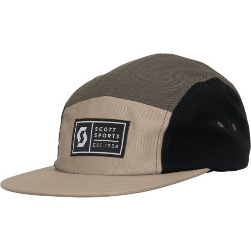 Produktbild von SCOTT 5-Panels Cap - toast beige/black