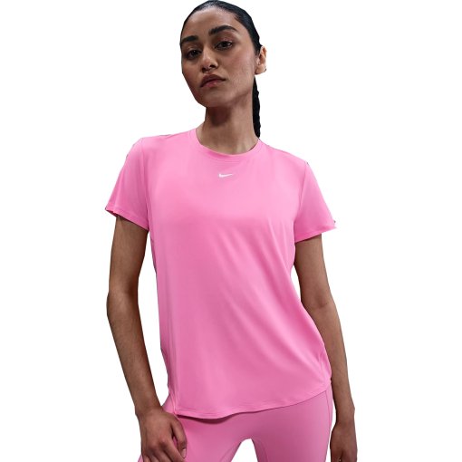 Foto de Nike Camiseta Mujer - One Classic Dri-FIT - playful pink/white IB9408-675