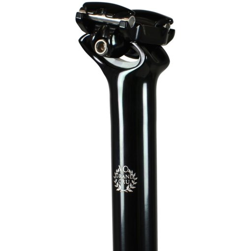 Picture of Velo Orange Grand Cru 0 Setback Seatpost - 27.2x400mm | 0mm Setback - Black