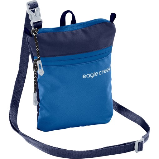 Foto de Eagle Creek Stash Neck Pouch Bolsillo de Pecho - aizome blue