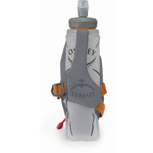 Foto de Osprey Botella de Mano - Duro Handheld - 350ml - Phantom Grey/Toffee Orange