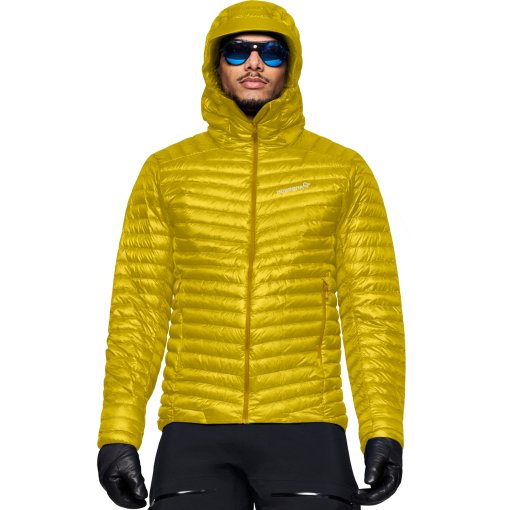 Foto de Norrona Plumífero Chaqueta con Capucha Hombre - trollveggen down800 Super Light - Antique Moss