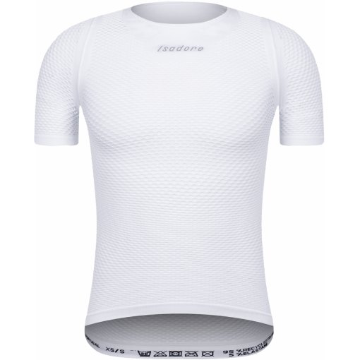 Produktbild von Isadore Seamless Kurzarm-Baselayer Unisex - Weiß