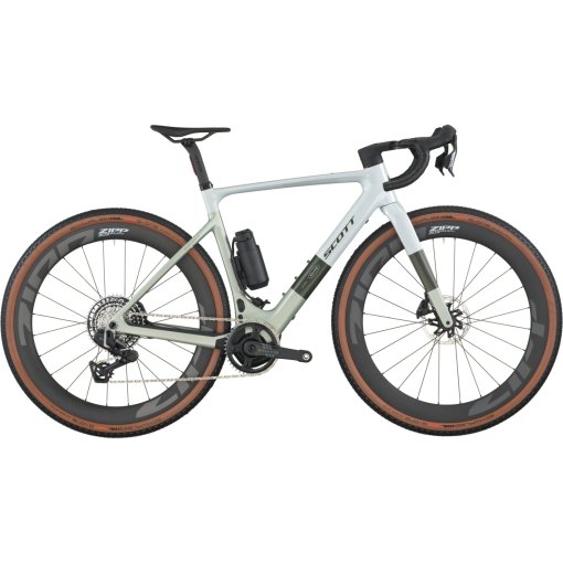 Immagine prodotto da SCOTT Bici Elettrica Gravel Carbonio - SOLACE GRAVEL 10 - 2026 - pale green / beluga grey