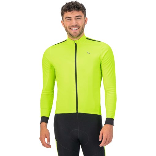 Produktbild von Rogelli Core Langarmtrikot Herren - Fluor Yellow