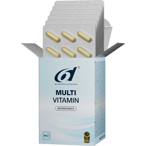 Slika izdelka 6d Sports Nutrition Multi Vitamin - prehransko dopolnilo - 90 kapsul