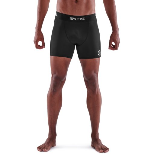 Foto de SKINS 1-Series Malla Corta Fitness Hombre - Negro