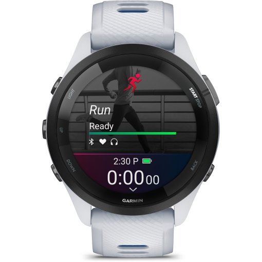 Produktbild von Garmin Forerunner 265 GPS Laufuhr - weiß/dunkelblau