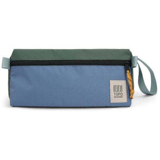 Immagine prodotto da Topo Designs Borsa da Bagno - Dopp Kit - 3L - Stone Blue/Forest