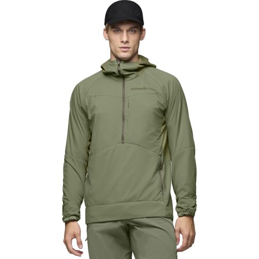 Foto de Norrona Chaqueta Anorak con Capucha Hombre - møre Octa Zip - Deep Lichen Green
