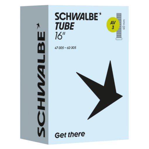 Picture of Schwalbe Inner Tube - No. 3 | 16&quot; - 47/62-305 | AV 40mm