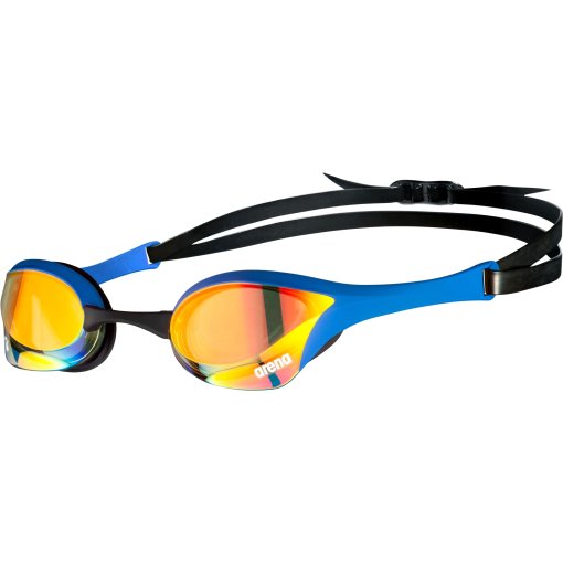 Foto de arena Gafas Natación - Cobra Ultra Swipe Mirror - Yellow Copper/Azul