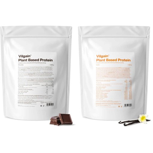 Productfoto van Vilgain Plant Based Protein - Eiwitdrankpoeder - 1000g
